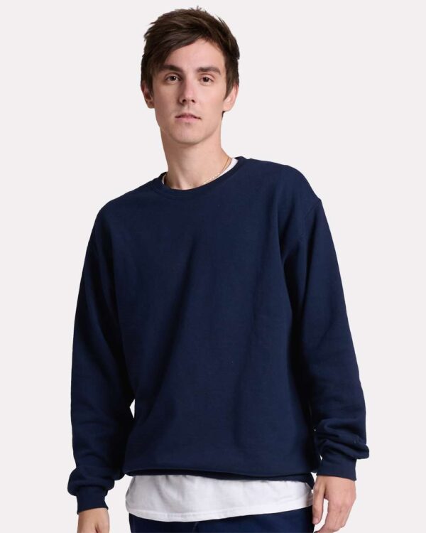 JERZEES Unisex Ultimate CVC Crewneck Sweatshirt