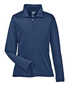 Team 365 TT31Y Youth Zone Performance Quarter-Zip Pullover – Sport Dark Navy