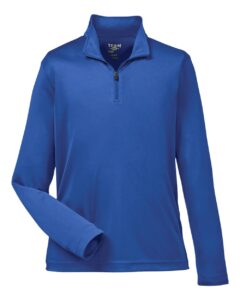 Team 365 TT31Y Youth Zone Performance Quarter-Zip Pullover – Sport Royal