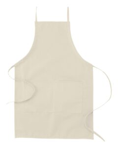 Big Accessories APR53 Apron with Pocket – Natural