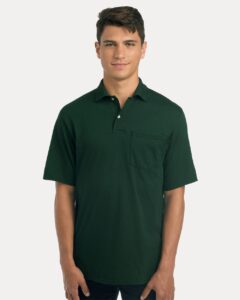 JERZEES 436MP Men’s Dri-Power® Polo with Pocket
