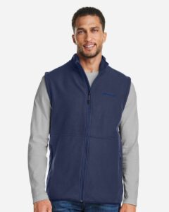 Marmot M15778 Men’s M2 Rocklin Vest – Arctic Navy (on model)
