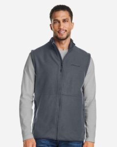 Marmot M15778 Men’s M2 Rocklin Vest – Steel Onyx (on model)