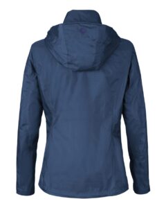 Marmot M15866 Women’s PreCip® Eco Packable Rain Jacket – Arctic Navy (back)