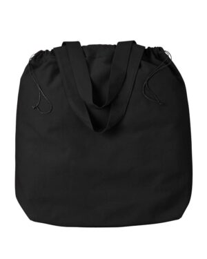 BAGedge BE087 Drawstring Tote Bag – Black