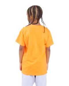 Shaka Wear SHSSY Youth Active Tee – Orange (on model back)