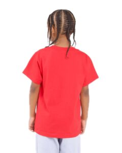 Shaka Wear SHSSY Youth Active Tee – Red (on model back)