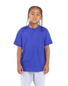 Shaka Wear SHSSY Youth Active Tee – Royal (on model)