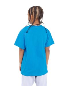 Shaka Wear SHSSY Youth Active Tee – Turquoise (on model back)