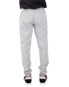 Shaka Wear SHFJP Unisex Joggers – Heather Grey (on model back)