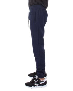 Shaka Wear SHFJP Unisex Joggers – Navy (on model side)
