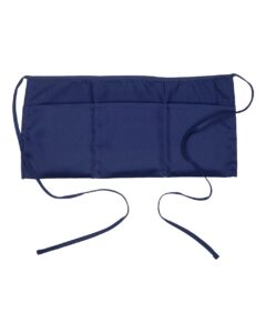 Big Accessories APR50 Waist Apron with Pockets – Navy