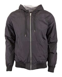 Shaka Wear SHWBJ Unisex Windbreaker Jacket – Black