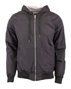Shaka Wear SHWBJ Unisex Windbreaker Jacket – Black