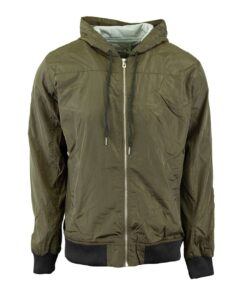 Shaka Wear SHWBJ Unisex Windbreaker Jacket – Olive