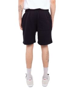Shaka Wear SHGFS Unisex Garment-Dyed Shorts – Black (on model back)
