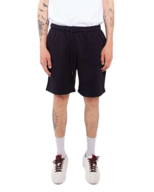 Shaka Wear SHGFS Unisex Garment-Dyed Shorts – Black (on model)