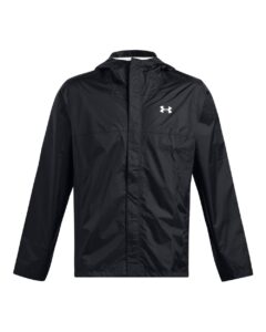 Under Armour 1374644 Men’s Stormproof Cloudstrike 2.0 Jacket – Black/ White