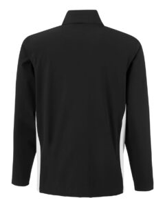 Under Armour 1390159 Men’s Rival Stretch Jacket – Black/ White (back)