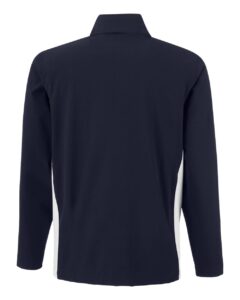 Under Armour 1390159 Men’s Rival Stretch Jacket – Midnight Navy/ White (back)