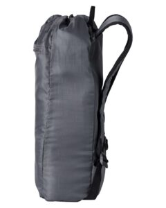 BAGedge BE278 Getaway Cinchback Travel Backpack – Grey (side)