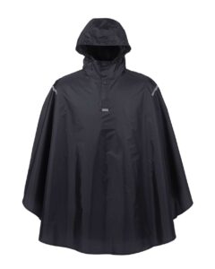 Team 365 TT71 Unisex Zone Protect Packable Poncho – Black
