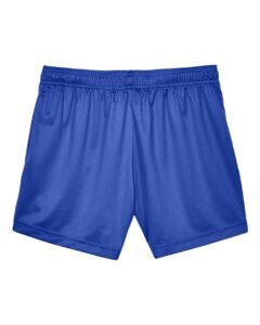 Team 365 TT11SHW Women’s Zone Performance Shorts – Sport Royal (back)
