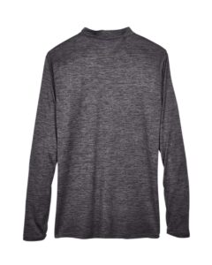 CORE365 CE401 Men’s Kinetic Performance Quarter-Zip Pullover – Carbon/ Black (back)