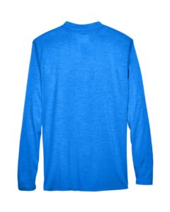 CORE365 CE401 Men’s Kinetic Performance Quarter-Zip Pullover – True Royal/ Carbon (back)