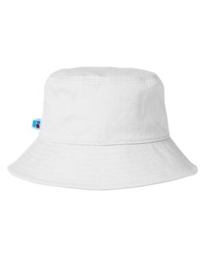 Russell Athletic UB88UHU Core Bucket Hat – White