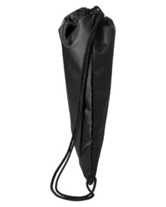 Russell Athletic UB84UCS Lay-Up Carrysack Drawstring Bag – Black (side)