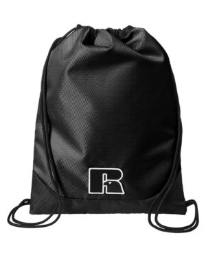 Russell Athletic UB84UCS Lay-Up Carrysack Drawstring Bag – Black