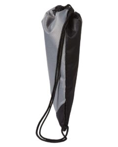 Russell Athletic UB84UCS Lay-Up Carrysack Drawstring Bag – Grey (side)