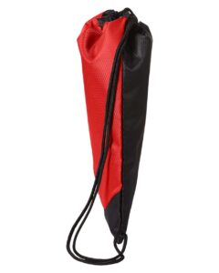 Russell Athletic UB84UCS Lay-Up Carrysack Drawstring Bag – Red (side)