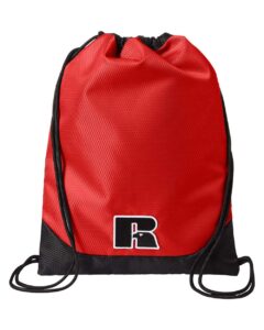 Russell Athletic UB84UCS Lay-Up Carrysack Drawstring Bag – Red