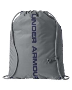 Under Armour 1240539 Ozsee Sackpack Drawstring Bag – Midnight Navy/ White (back)