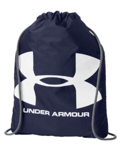Under Armour 1240539 Ozsee Sackpack Drawstring Bag – Midnight Navy/ White (side)