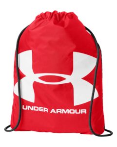 Under Armour 1240539 Ozsee Sackpack Drawstring Bag – Red/ Red (side)