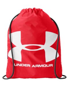 Under Armour 1240539 Ozsee Sackpack Drawstring Bag – Red/ Red
