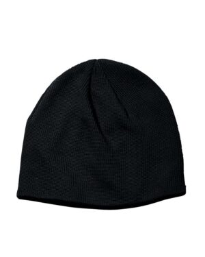 econscious EC7040 Thin Rib 9″ Beanie – Black