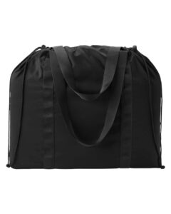 BAGedge BE271 Durable Cinch Tote – Black