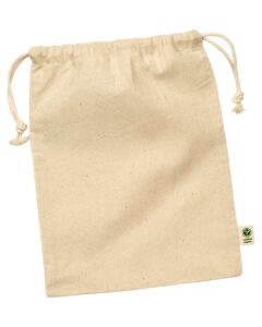 econscious EC8101 Reusable Gift Bags – Natural (side)