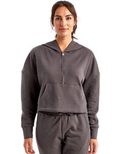 TriDri TD077 Women’s Alice Half-Zip Hooded Sweatshirt
