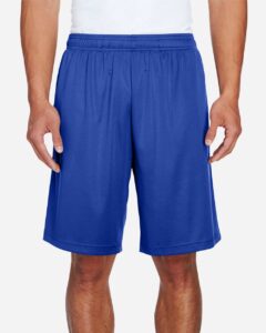 Team 365 TT11SH Men’s Zone Performance Shorts – Sport Royal (on model)