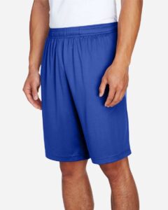 Team 365 TT11SH Men’s Zone Performance Shorts – Sport Royal (on model side)