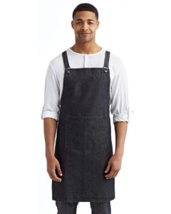 Artisan Collection by Reprime RP129 Cross Back Barista Bib Apron