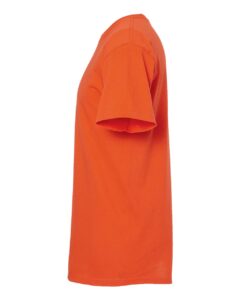 M&O 4800 Men’s Gold Soft Touch T-Shirt – Burnt Orange (side)