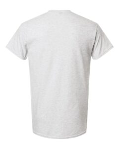 Gildan 3000 Unisex Light Cotton T-Shirt – Ash (back)