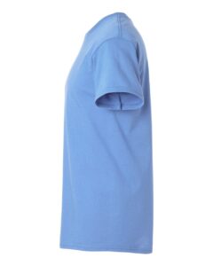 Gildan 3000 Unisex Light Cotton T-Shirt – Carolina Blue (side)