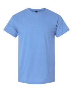 Gildan 3000 Unisex Light Cotton T-Shirt – Carolina Blue
